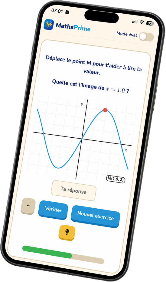 MathsPrime – Cours interactifs, exercices et corrections détaillées
